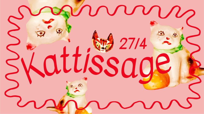 Välkommen på KATTISSAGE lördag 27 april